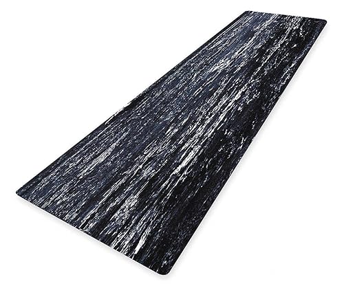 Miniatura 7 de NoTrax 970S0035BL 970-Marble Sof-Tyle Grande 3' x 5' Alfombrilla antifatiga negra con tope rojo