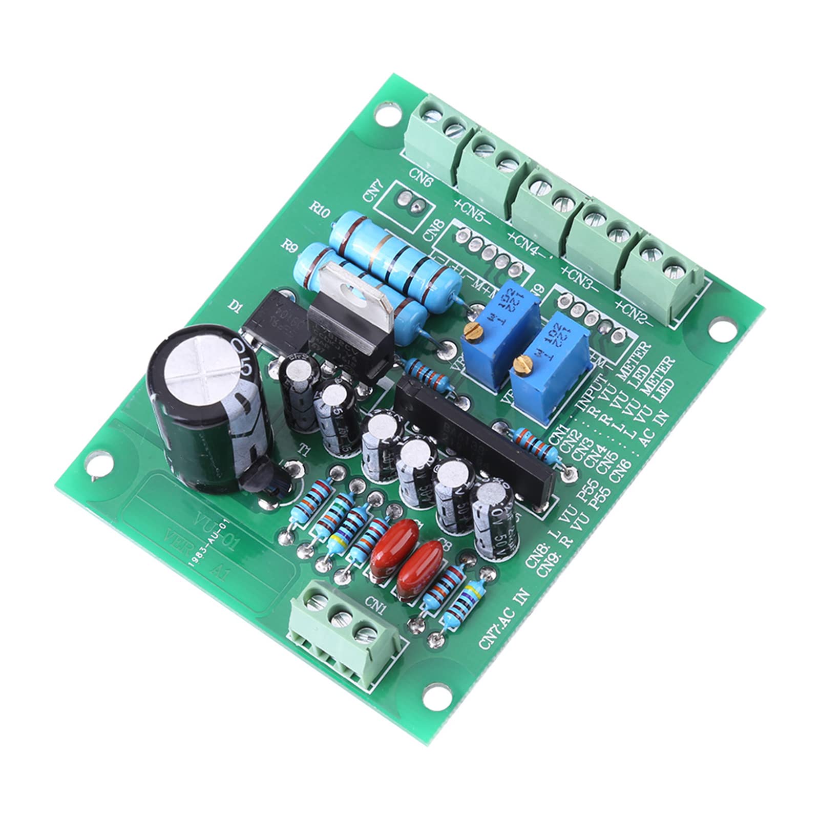 2 Pièces VU-Mètre Prise de Vue Arrière Chaude + Amplificateur de Niveau Audio avec Driverboard
