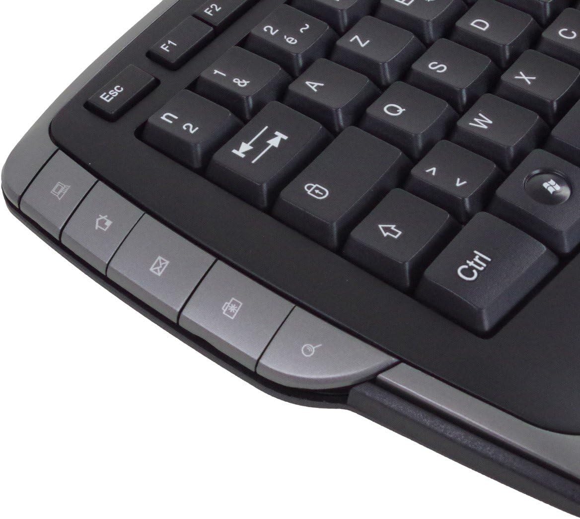 Close-up of the left-front section of the Grundig 72847 keyboard