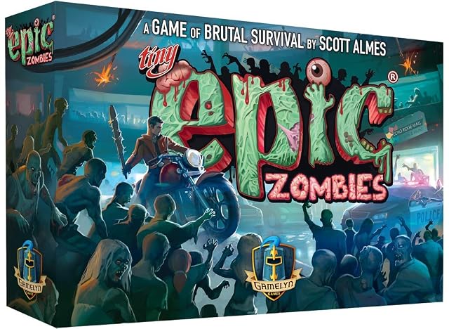 Gamelyn Games GSTGMGTEZ Tiny Epic Zombies, Mixed Colours