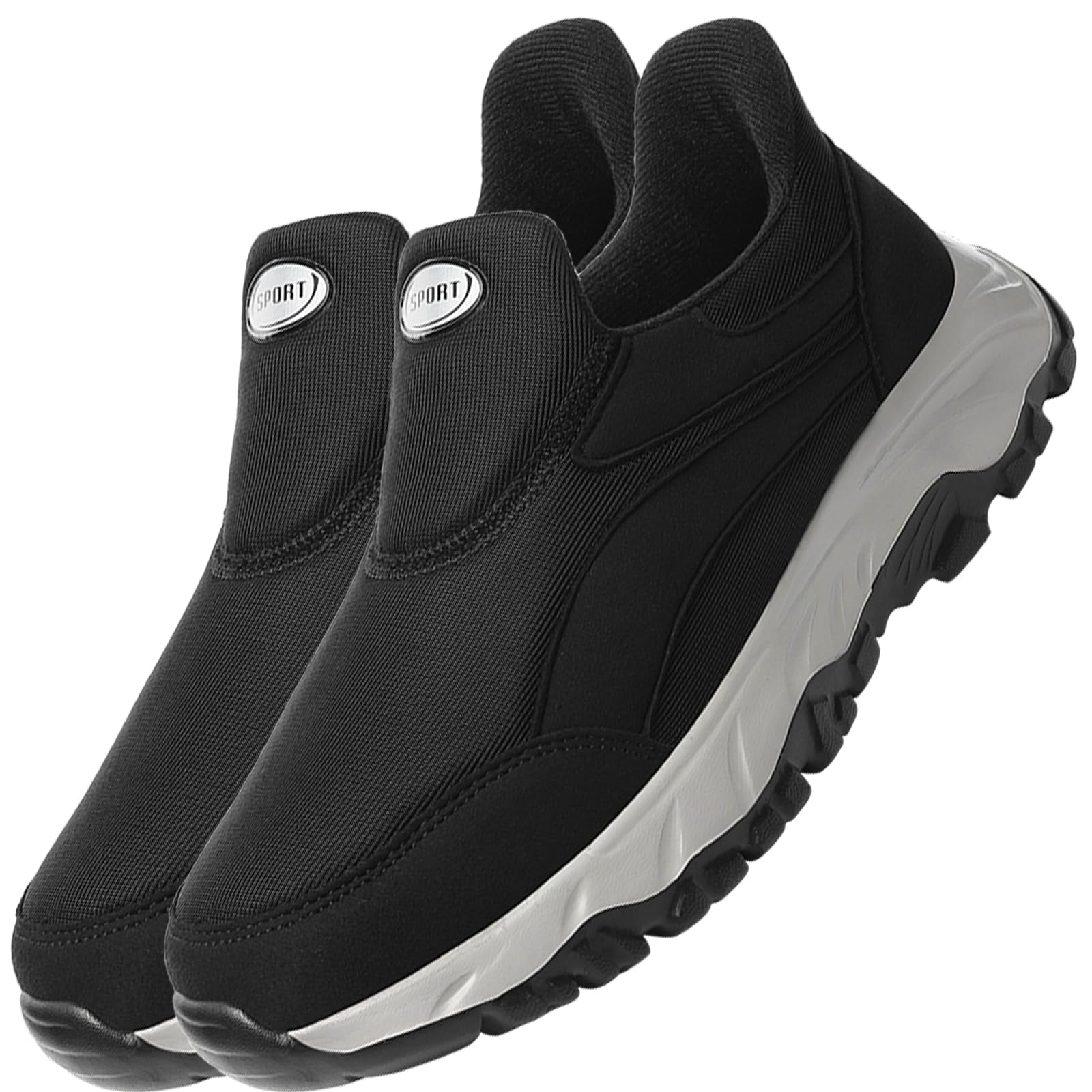 Scarpe Con Strappo Per Anziani E Diabetici – Comode, Antiscivolo, Con Plantare Memory Foam – Taglia 39/245mm - 3
