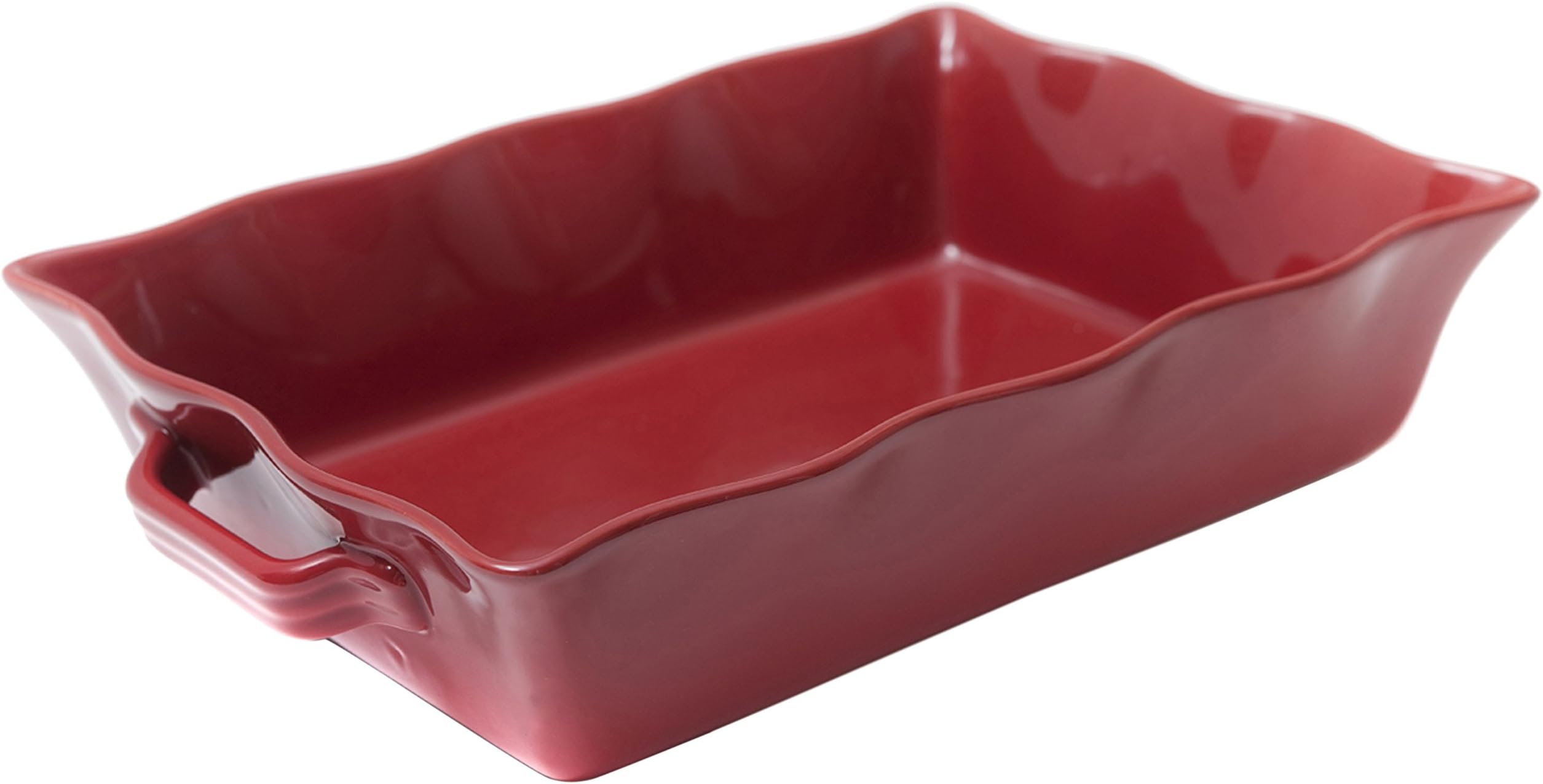 Prima Design Classic Rectangular Baker, 13 by 9-Inch, Red