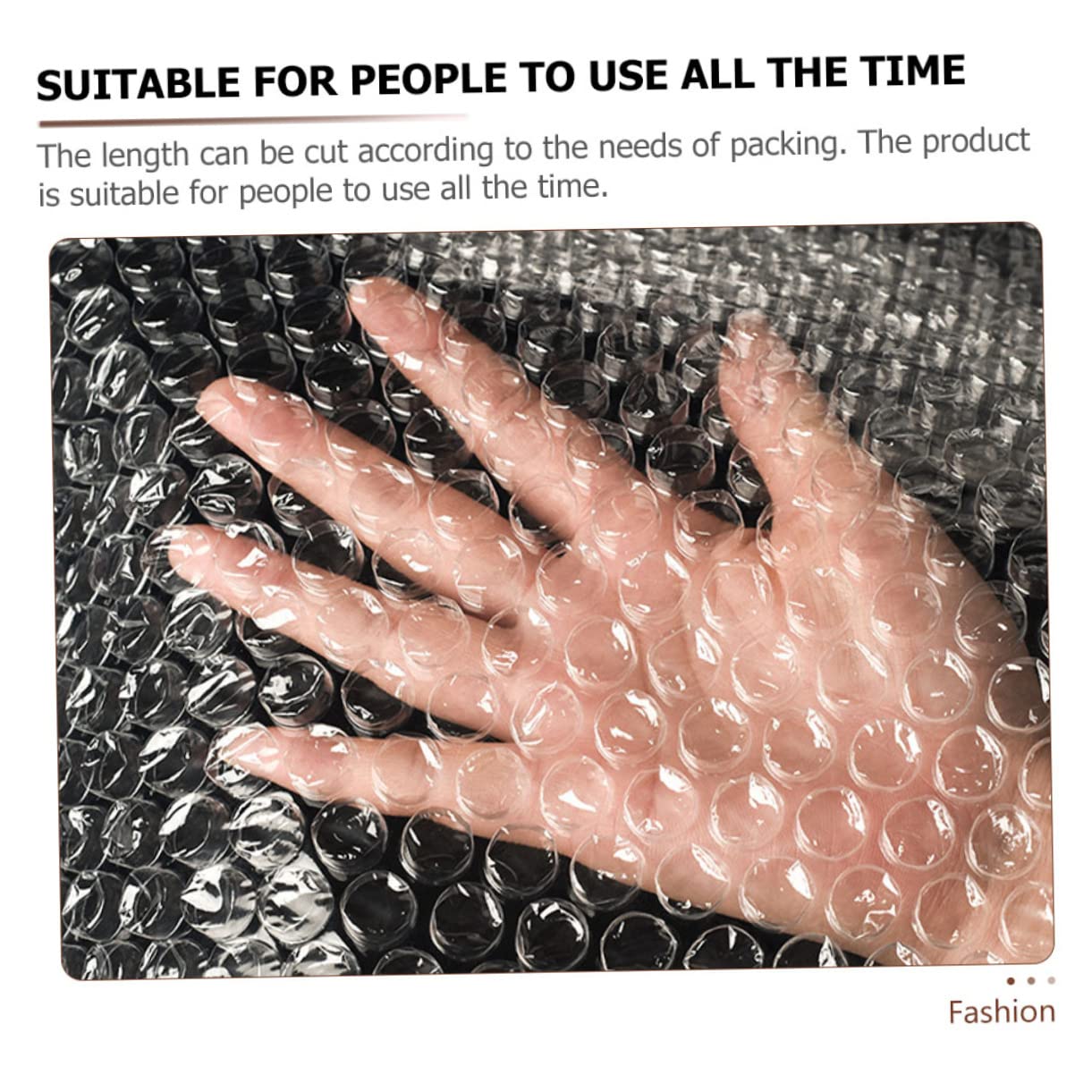 HOMSFOU Film à Bulles Protection pour Transport et Emballage D'objets Fragiles en Ldpe pour Emballage Antichoc Rouleau