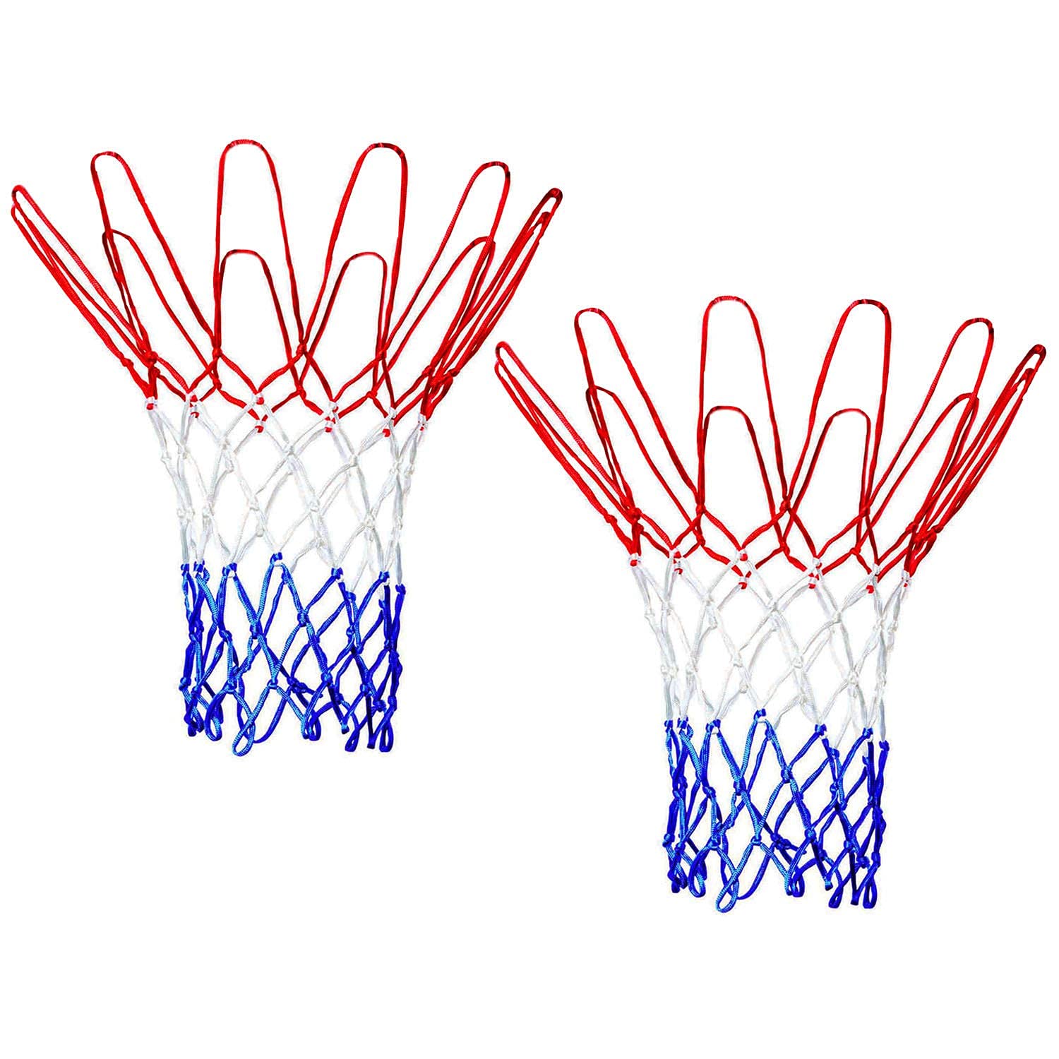 HIRNOTS Basketball Net One Pair - Net for All Playing Levels -Multicolored Basketball Net (B09NC3ST7L) Amazon Price History, Amazon Price Tracker