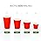 Restaurantware 8 Ounce Double Wall Disposable Coffee Cups, 25 Insulated Red Paper Tumblers With Ripple Wall Design, Lids Sold Separately for Hot Drinks like Tea, Hot Chocolate, and More
