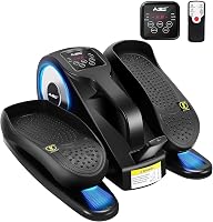 AOODIL Elektromos Mini Elliptikus Tréner - Asztal Alatti Lábgép Távirányítóval, Állítható Sebességgel, LCD Kijelzővel Időseknek és Felnőttek 1
