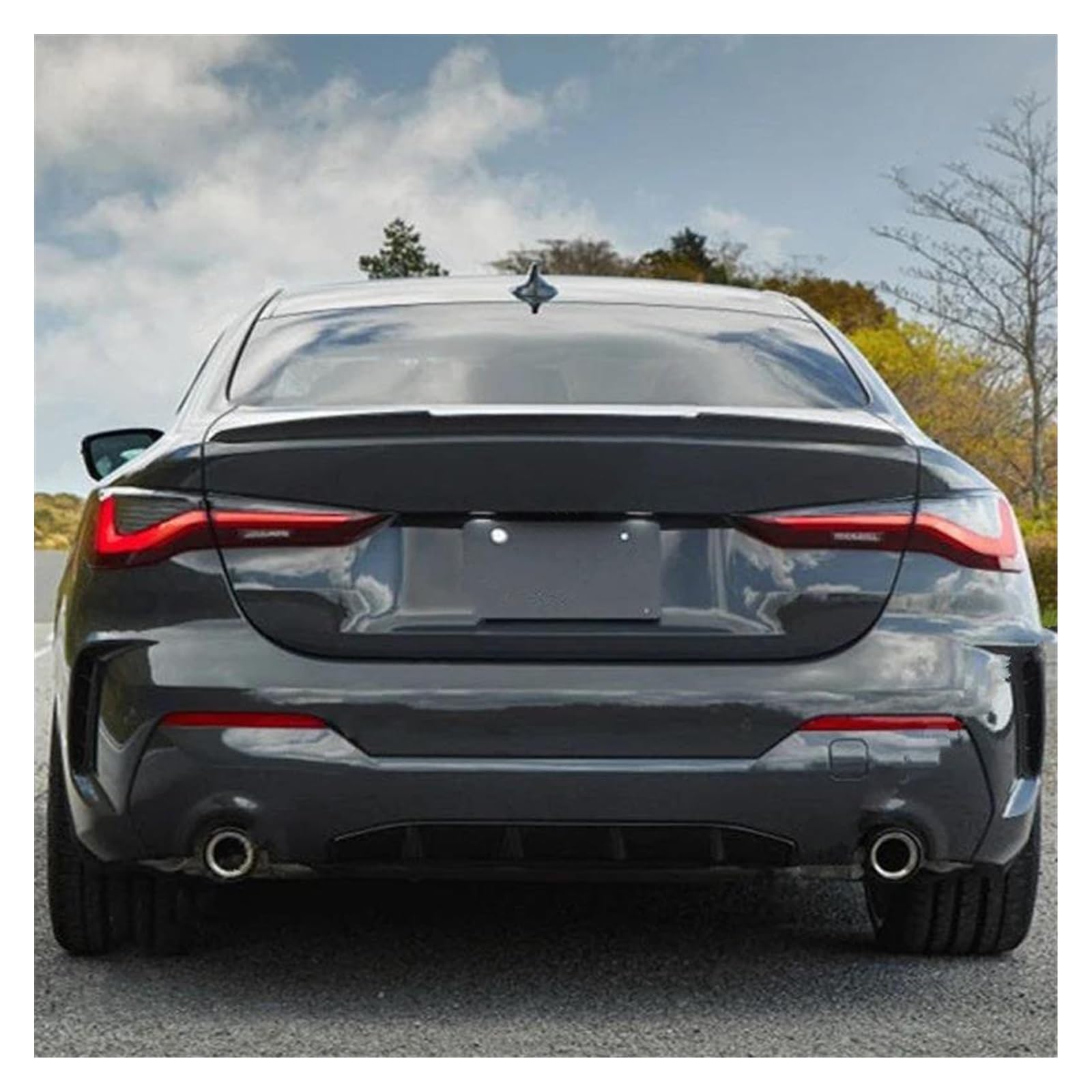 Aileron Arrière Style M4 Pour BMW Série 4 G26 Gran Coupé - Noir Brillant - Neuf Générique