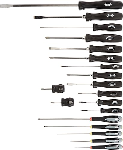 Miniatura 10 de Williams JHW100P-6SD Juego de destornilladores ranurados Endurogrip de 6 piezas