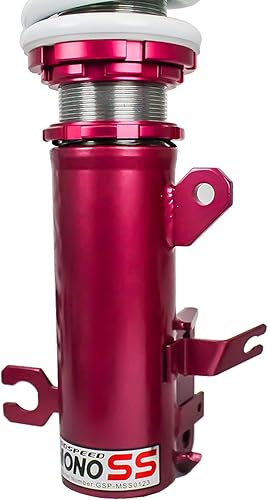 Miniatura 3 de Godspeed MSS0123-A compatible con Scion IA (DL) 2016  Toyota Yaris IA (DL) 2017-18 MonoSS Kit de bajada de suspensión de bobinas