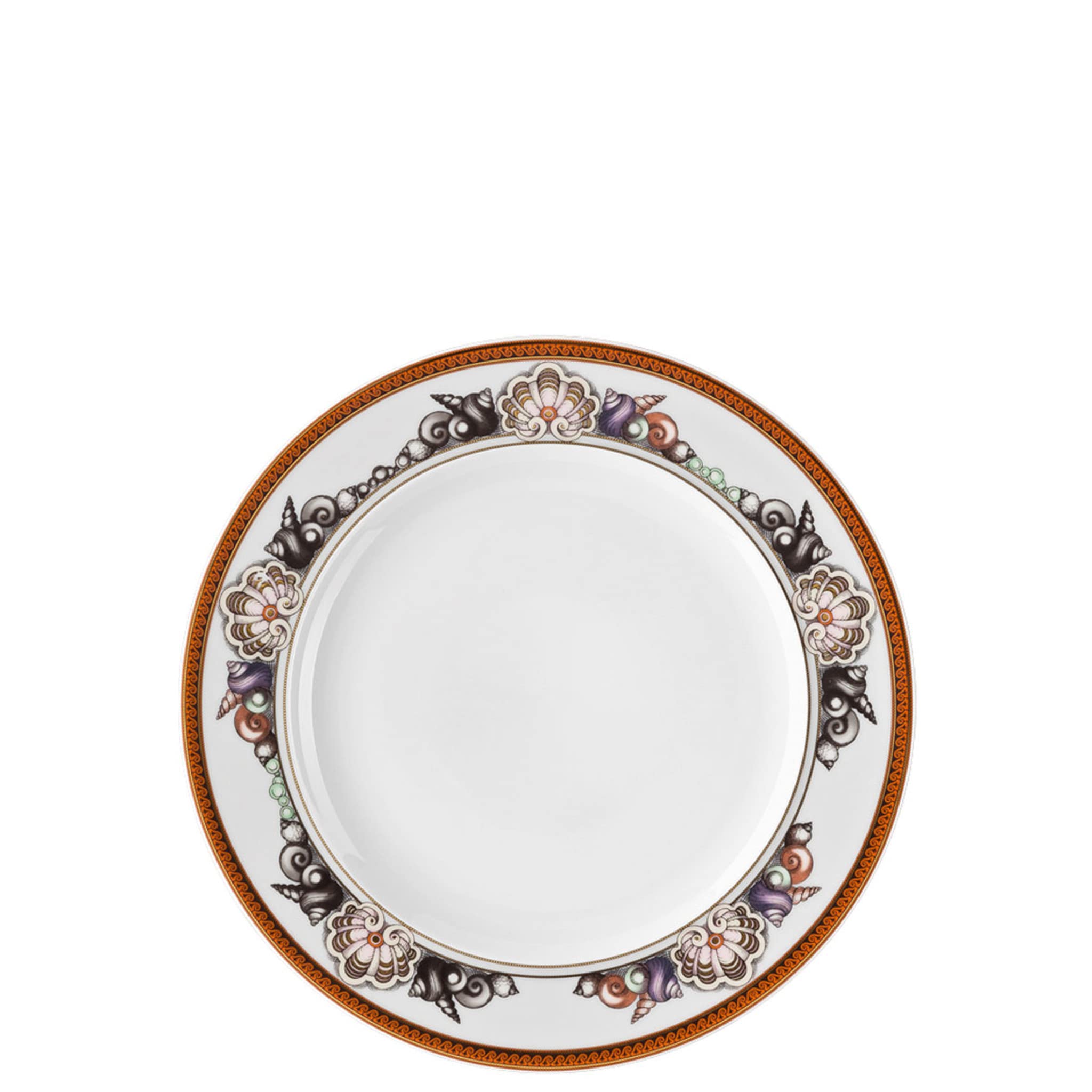 RosenthalVersace Les Etoiles de la Mer Versace Beige Purple Salad Plate 8.5 inch