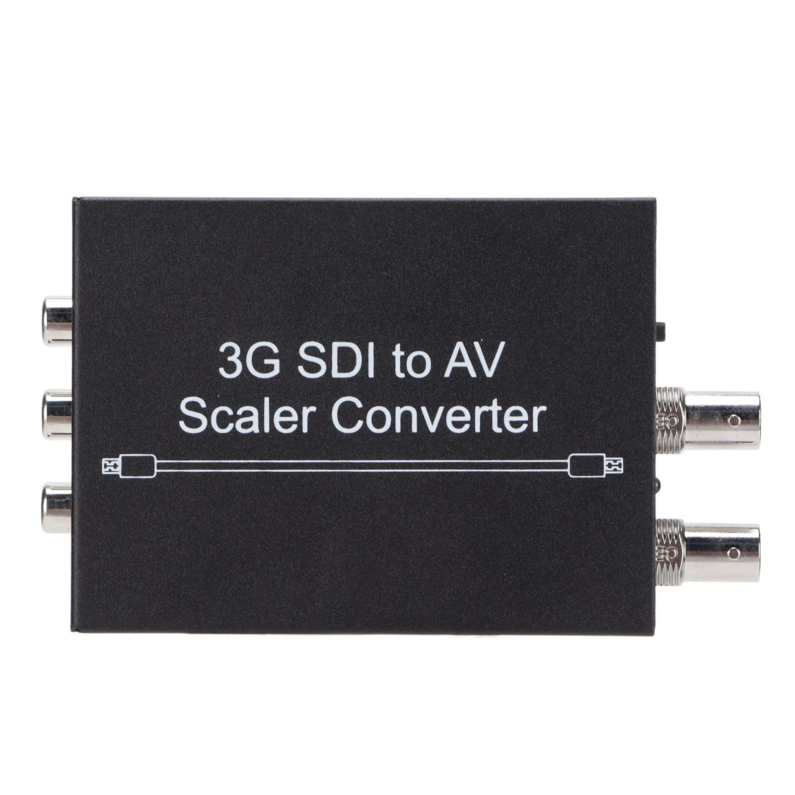 Convertidor AV, Convertidor de Video 3g Sdi a AV Convertidor Sdi a PAL Ntsc M Convertidor de Video para Cámara Digital Cine Doméstico AC 100, Sdi a Cvbs Convertidor AV a