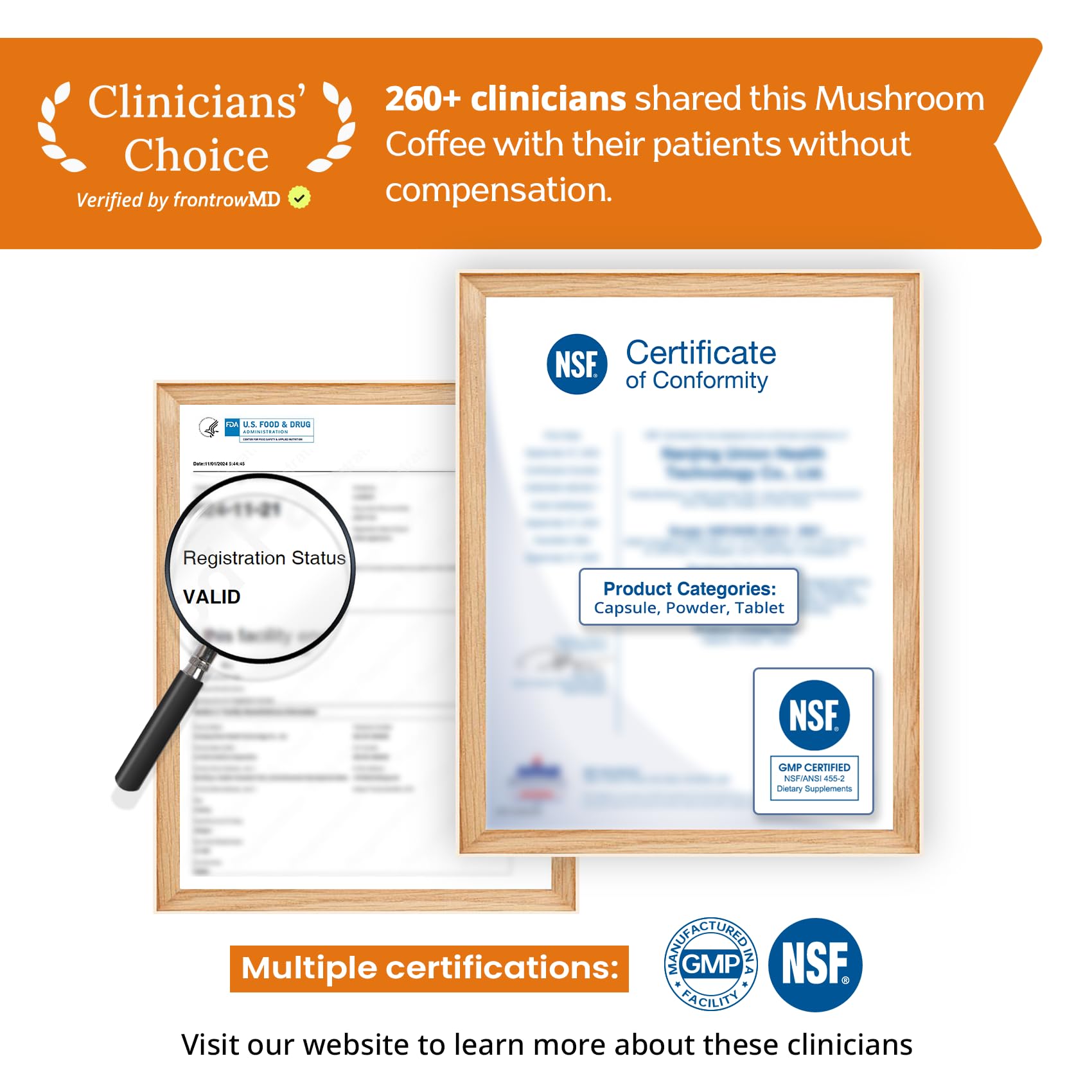 Venture Pal 48000mg Mushroom Coffee with 12 Adaptogenic Mushrooms, Lion's Mane, Cordyceps, Turkey tail, Reishi, Ashwagandha & Probiotics, Instant Coffee for Focus, Digestion & Immunity – 40 Servings