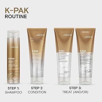 علاج مكثف Joico K-Pak Hydrator | للشعر الجاف والتالف | تعزيز اللمعان | تحسين المرونة | الترطيب الفوري والنعومة | بزيت الكيراتين وزيت زهرة الربيع المسائية