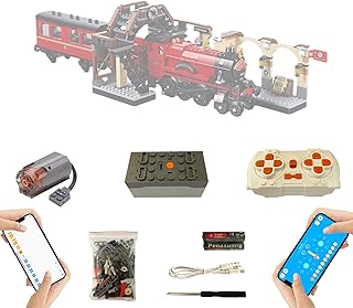 for Lego Harry Potter Hogwarts Express 75955 Super Motor and Remote Control, with Motor, PDF Manual, Christmas Birthday Gift, Compatible with Lego Harry Potter Train 75955(Not Include Model)