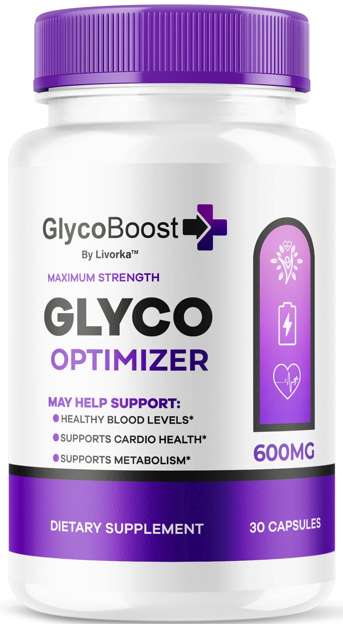 Glyco Boost - Official GlycoBoost Support Formula, Glycoboost Capsules Vitamin Supplement, Glyco Boost Capsules, Glycoboost Pills, Glycoboost Optimizer Support, 30 Capsules for 1 Month