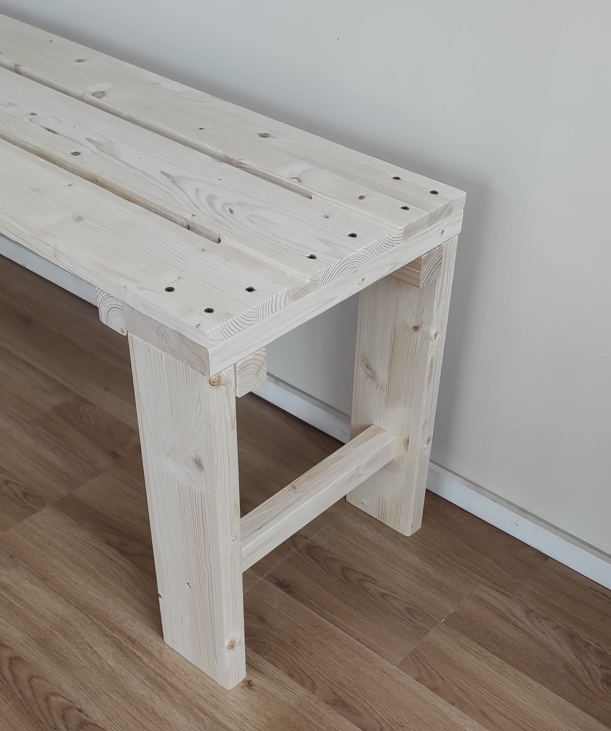 TOTAL WOOD 2012 Panca panchina panchetta interno esterno in legno 150x38.5x50h anche su misura!