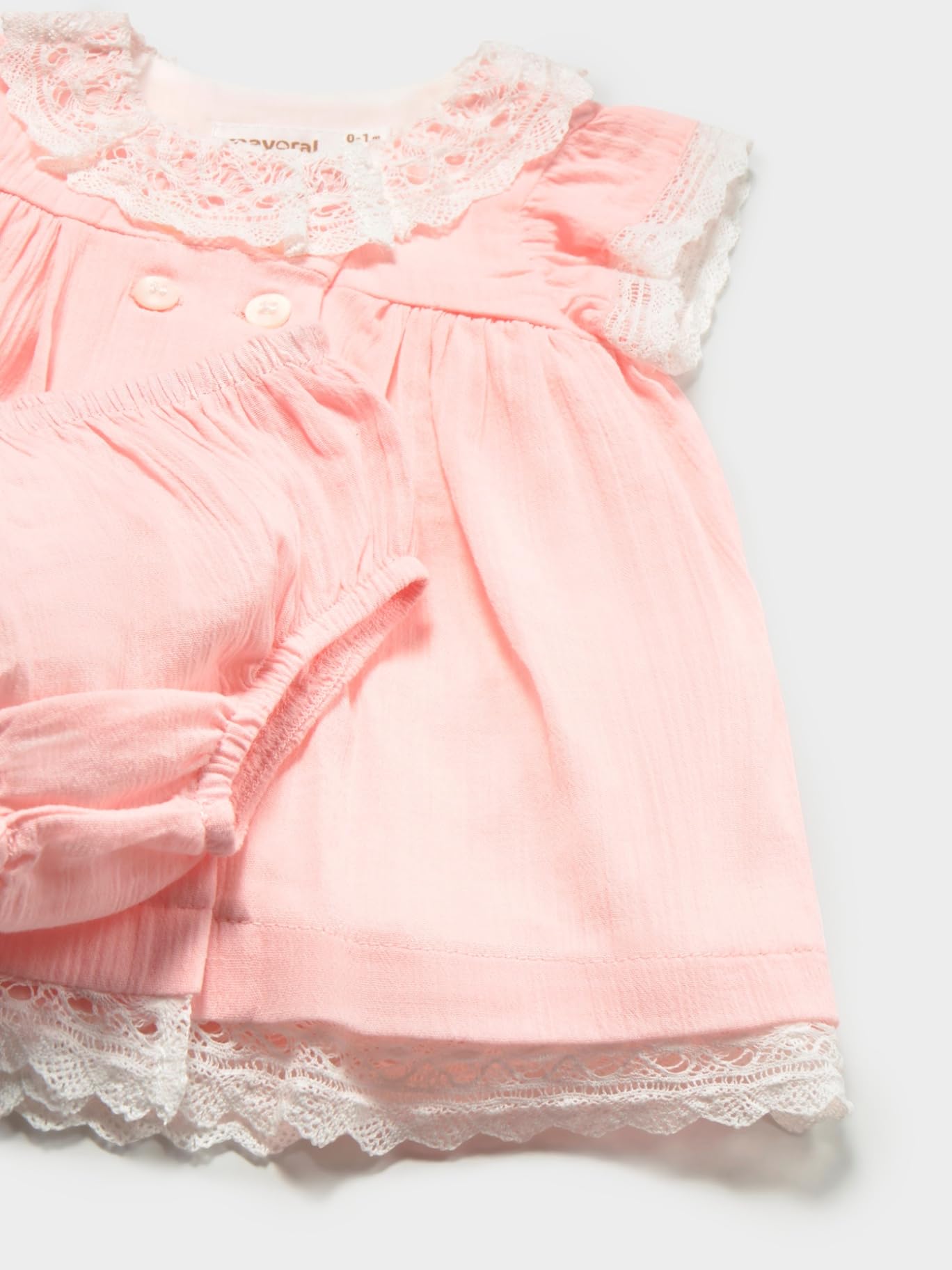 Mayoral Vestido Tiras para bebé niña Rosa Baby