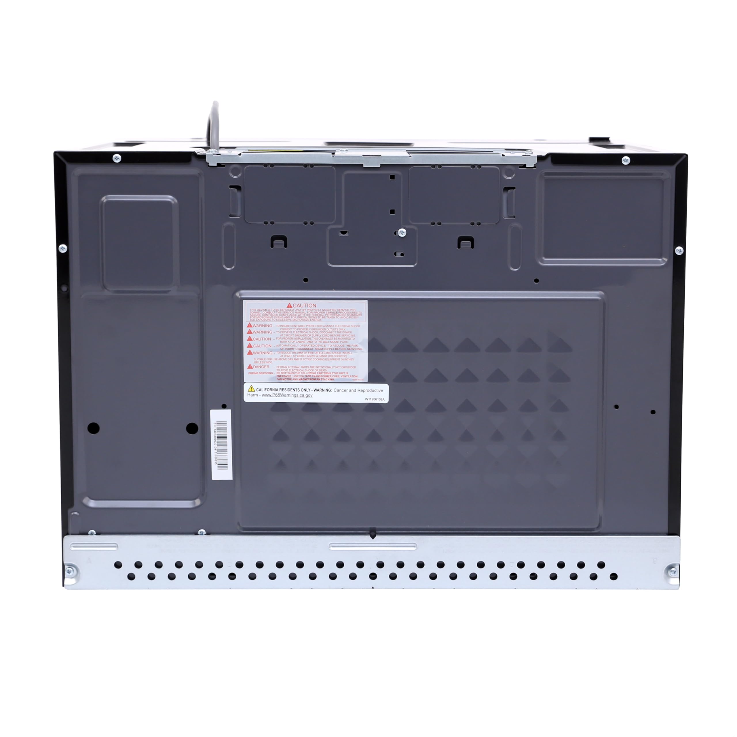 MOTR13D3S Horno microondas de 1000 vatios sobre el rango con descongelación automática, modos de cocción preestablecidos, bloqueo de seguridad para niños, panel de control electrónico y 4