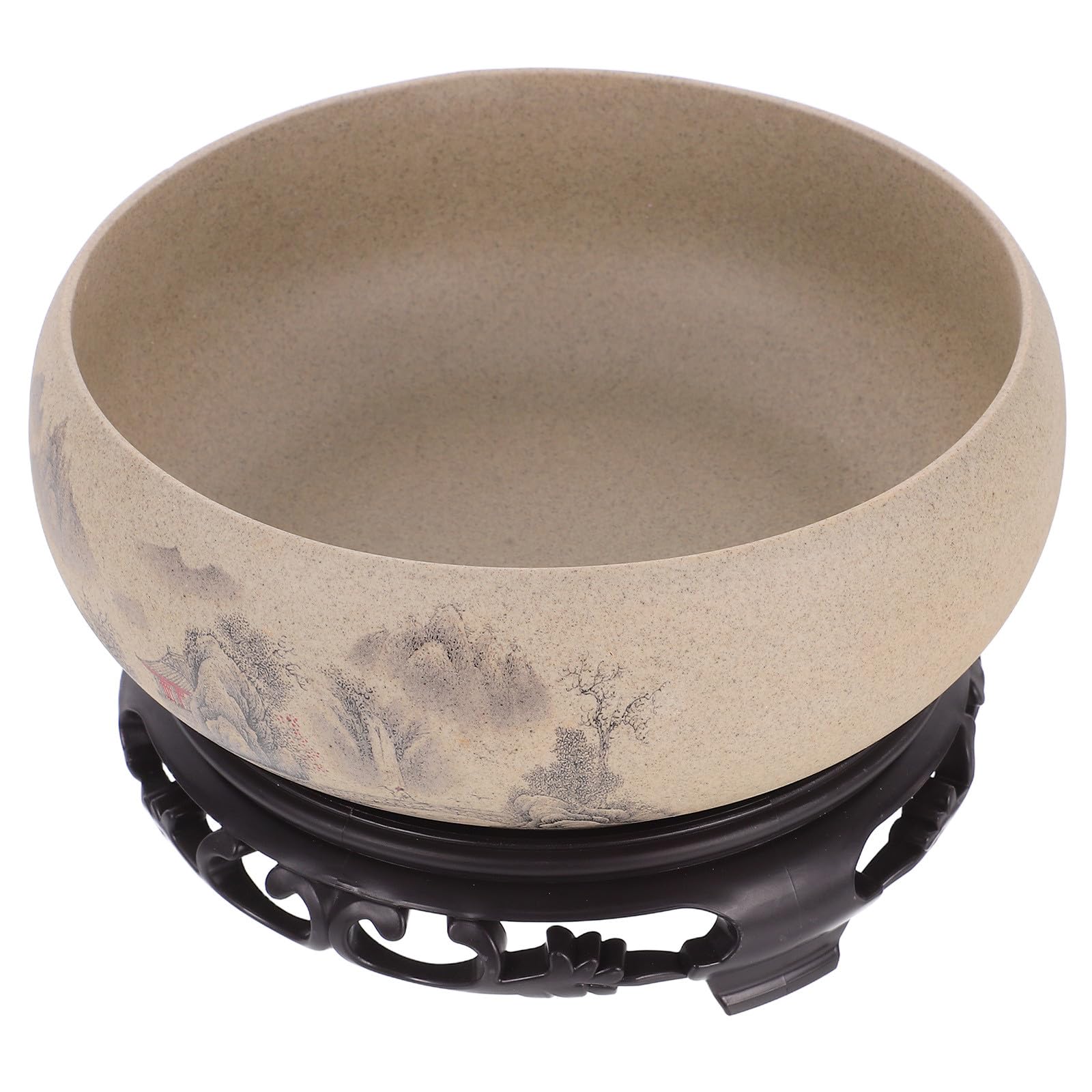 Pot de fleur hydroponique pour succulentes et plantes d'intérieur de forme ronde