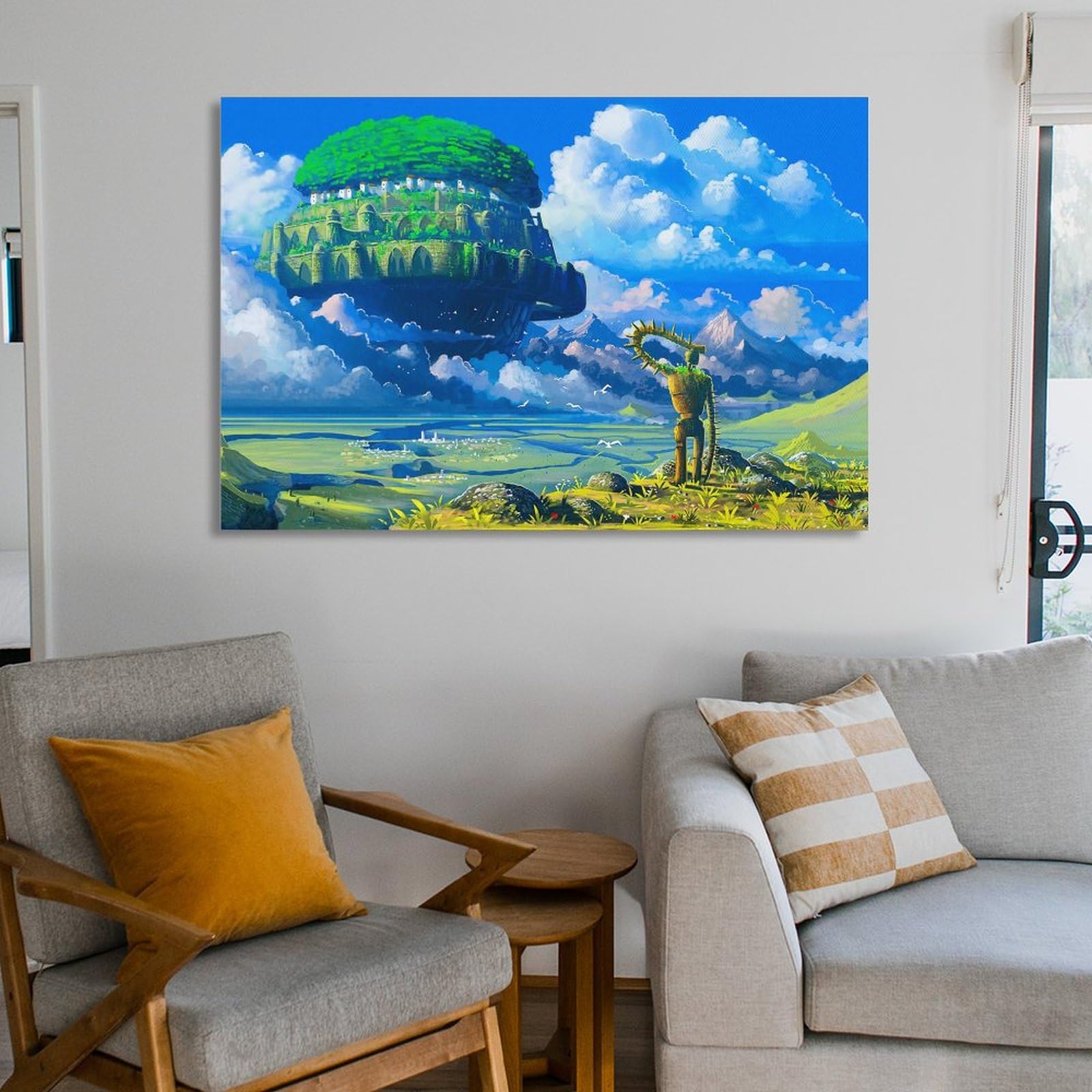 Amazon.co.jp: アニメーション映画天空の城ラピュタポスター印刷