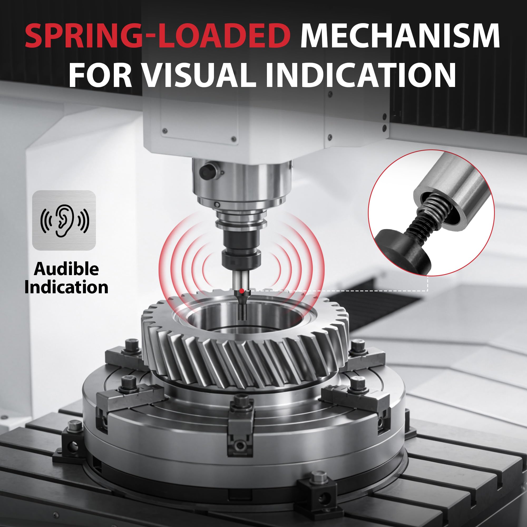 Brown & Sharpe Audible Edge Finder - Precision Measurement -5 Brown & Sharpe Audible Edge Finder - Precision Measurement -5