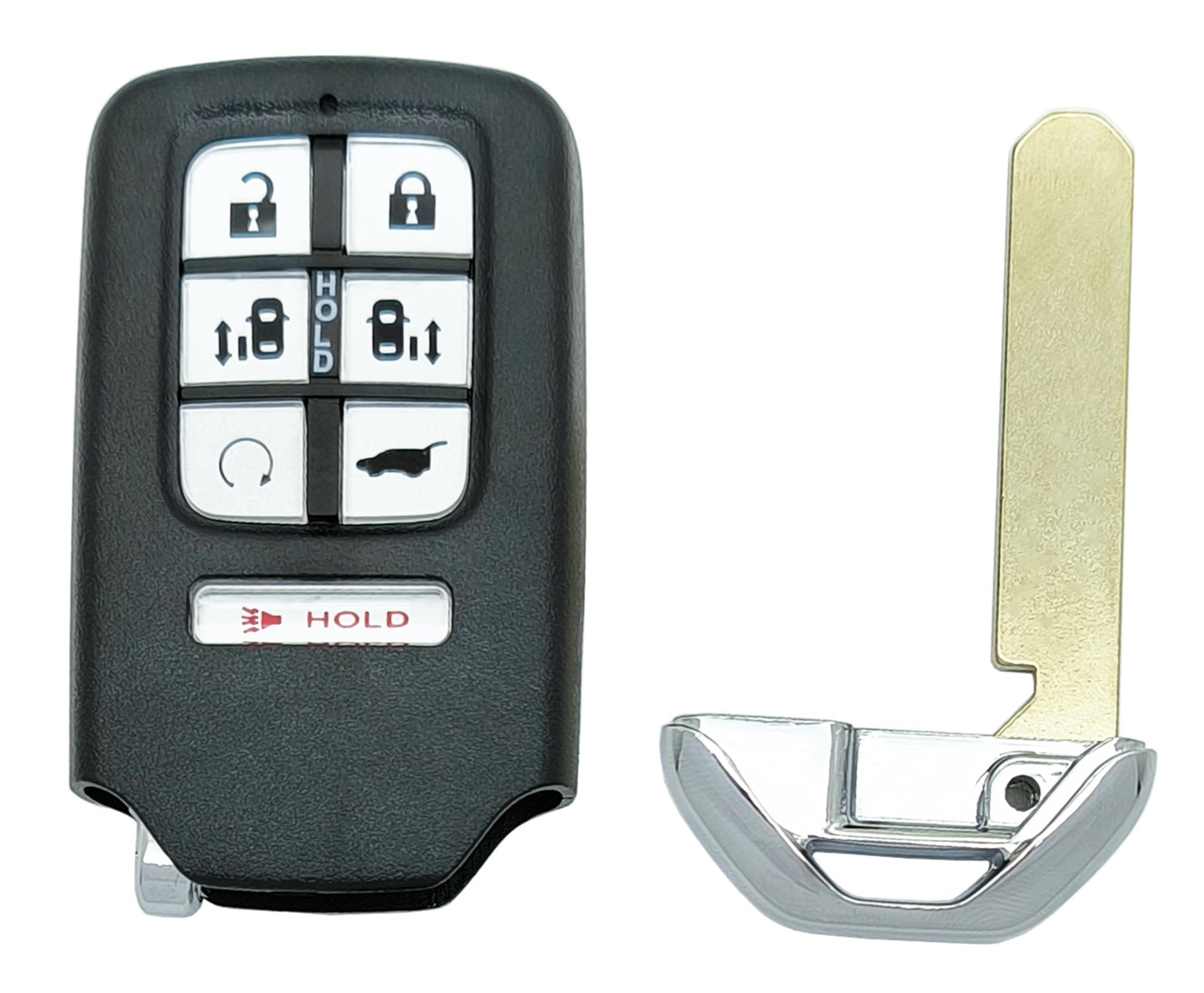 vurbemes Replacement Key Fob Cover Case fit for 2018 2019 2020 2021 2022 Honda Odyssey Keyless Entry Key Fob Shell