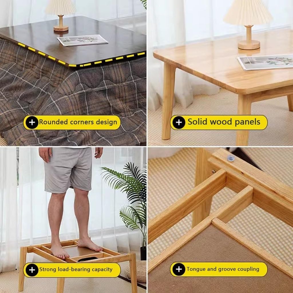 Amazon.com: Kotatsu Heating Table Set Japanese-Style Stove Futon