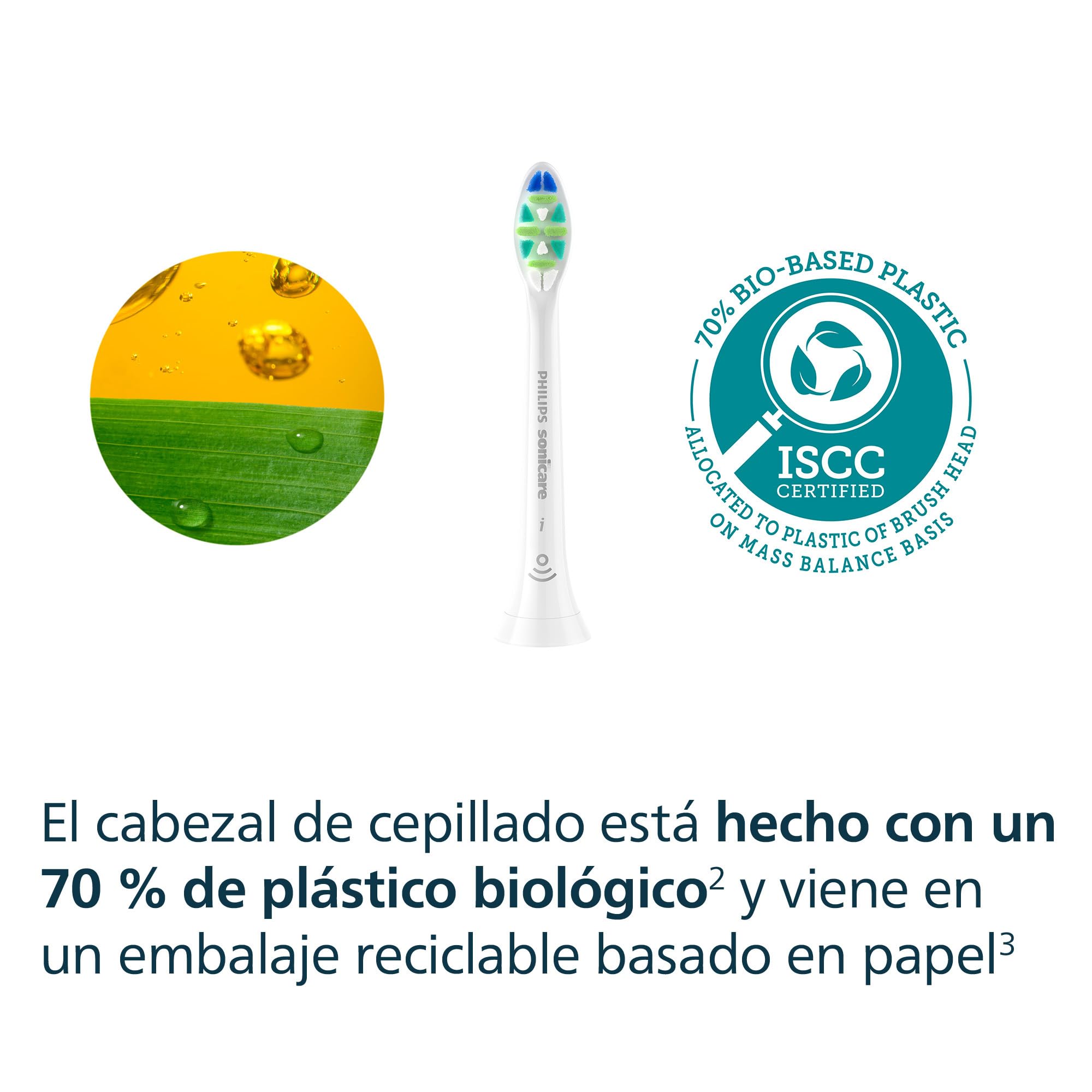 Philips Sonicare InterCare - Cabezales de recambio originales de cepillo eléctrico, blanco, pack de 8, HX9008/87