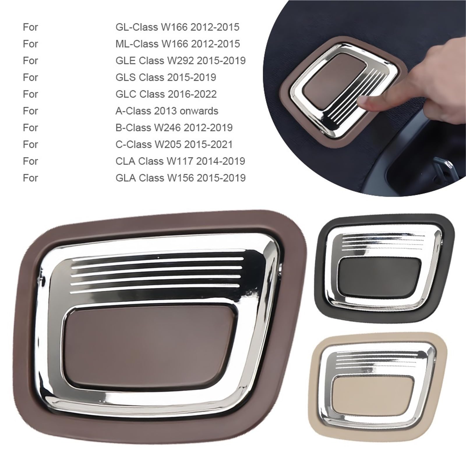 Bagagliaio Bagagliaio Zerbino Pavimento Tappeto Maniglia Coda Copertura Piastra Inferiore Interruttore for Mercedes Benz ABC GLC CLA GLA Classe W253 W156 W205 0996800184 A0996800184 Pezzo di Ricambio