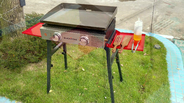 Blackstone Support De Grille Réglable Pour Barbecue Blackstone De 43,2 Cm/55,9 Cm, Avec Côtés