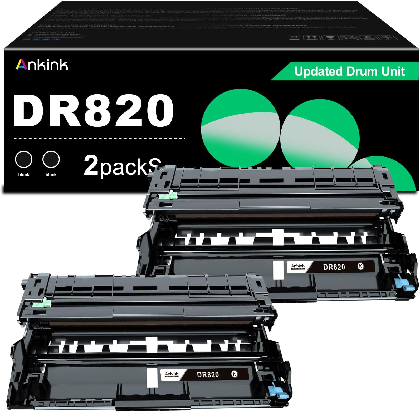 Ankink Compatible Drum Unit Replacement for Brother DR820