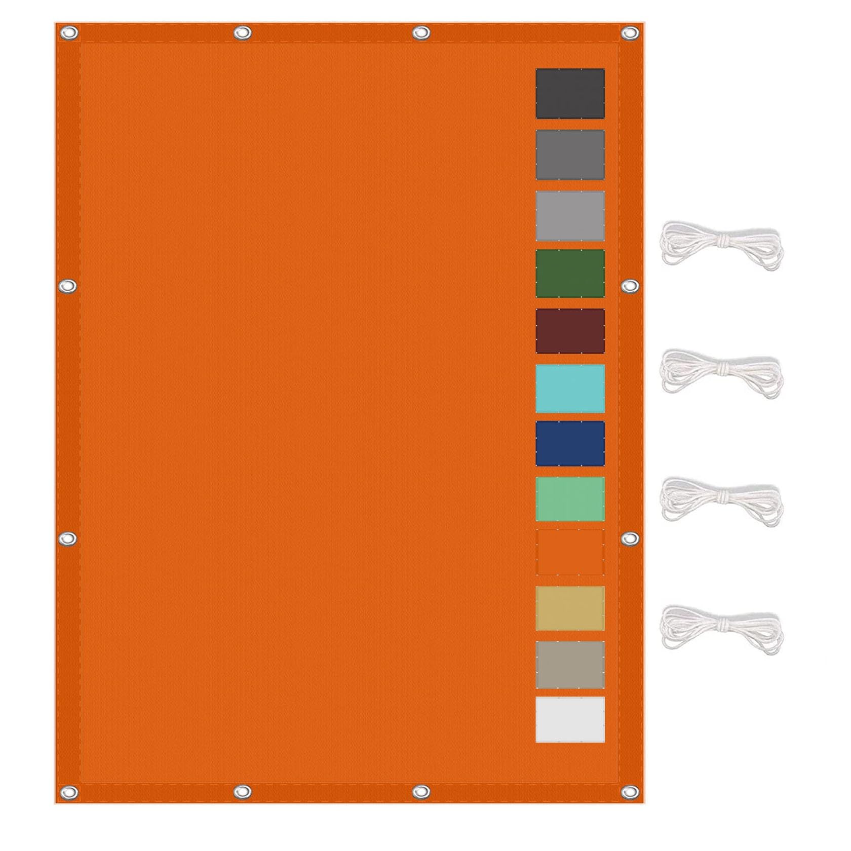 Auvent rectangulaire de jardin 1.8x3.4m pour ombrager une terrasse en été