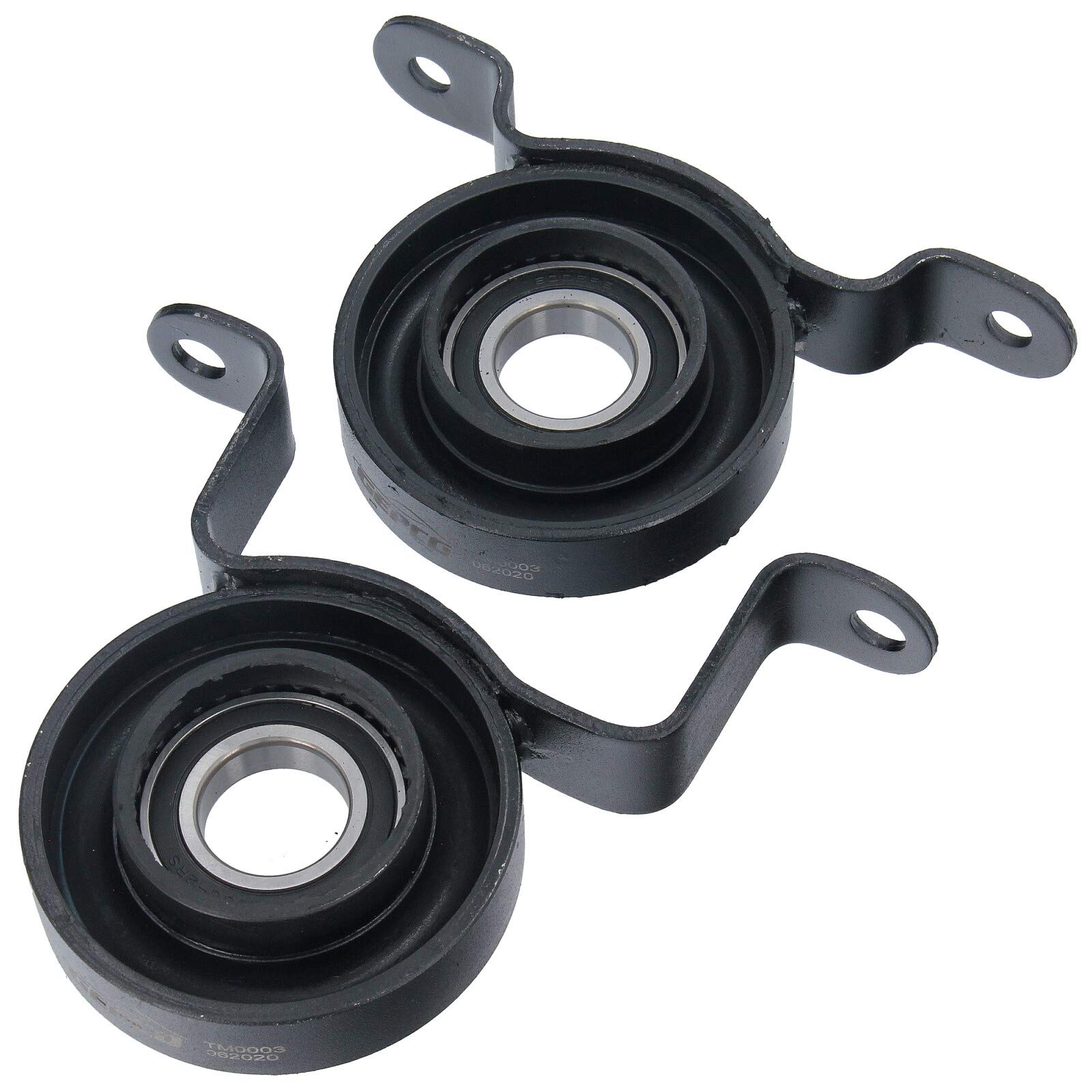 GEPCO 2 rodamientos centrales eje cardán cojinete cojinete intermedio delantero trasero compatible con VW Transporter T5
