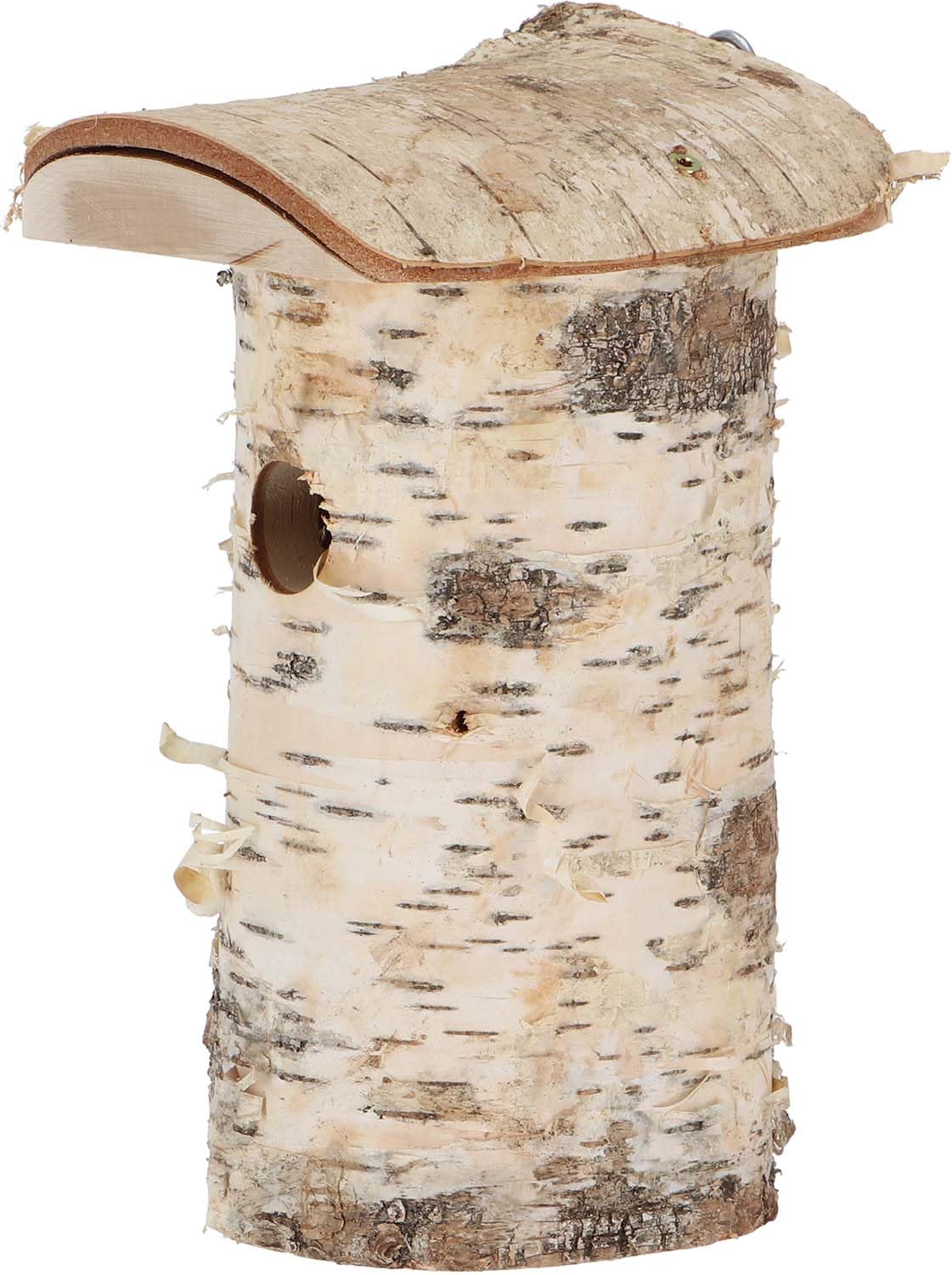 Esschert Design - Nichoir mésange Bleue Bouleau - Bois - NK109