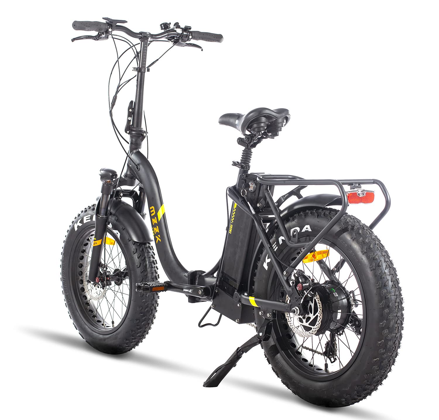 Buy Inpar Fat tire Electric Mountain Bikes, 750W 48V Brushless Geared