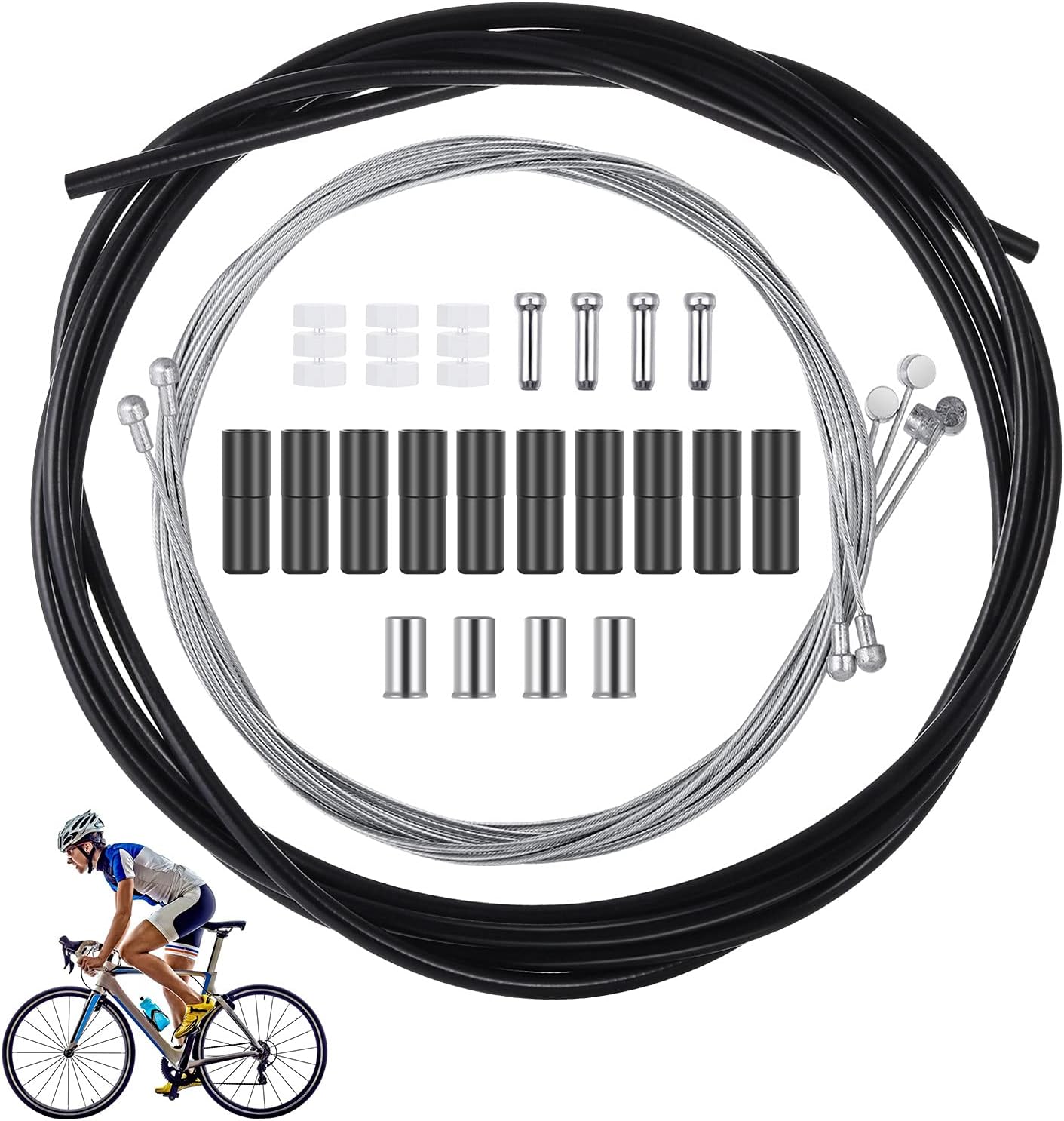 replace front gear cable road bike
