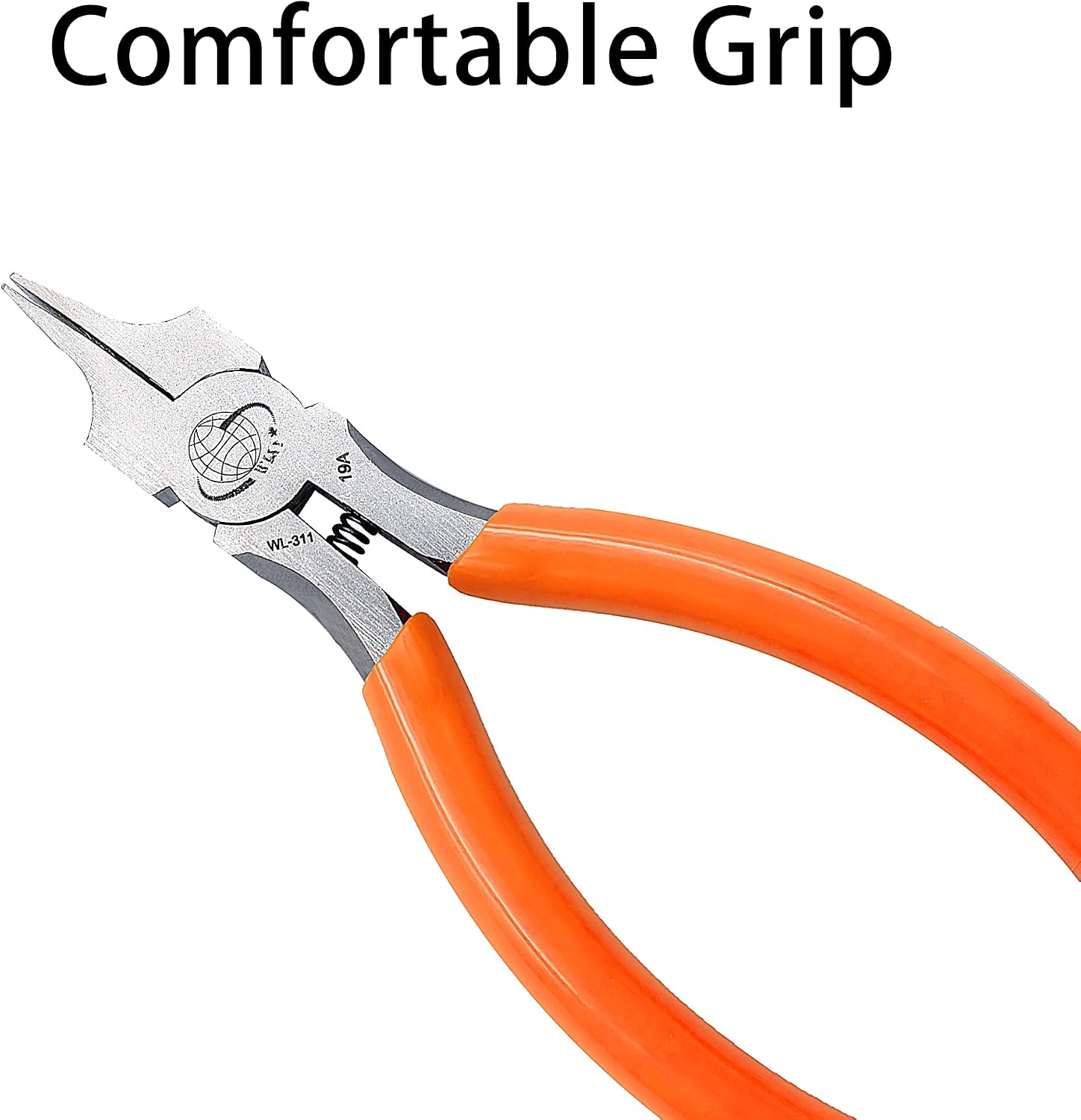 Flat Nose Pliers Smooth Jaw Jewelry Making Tools for Wire Bending Wrapping