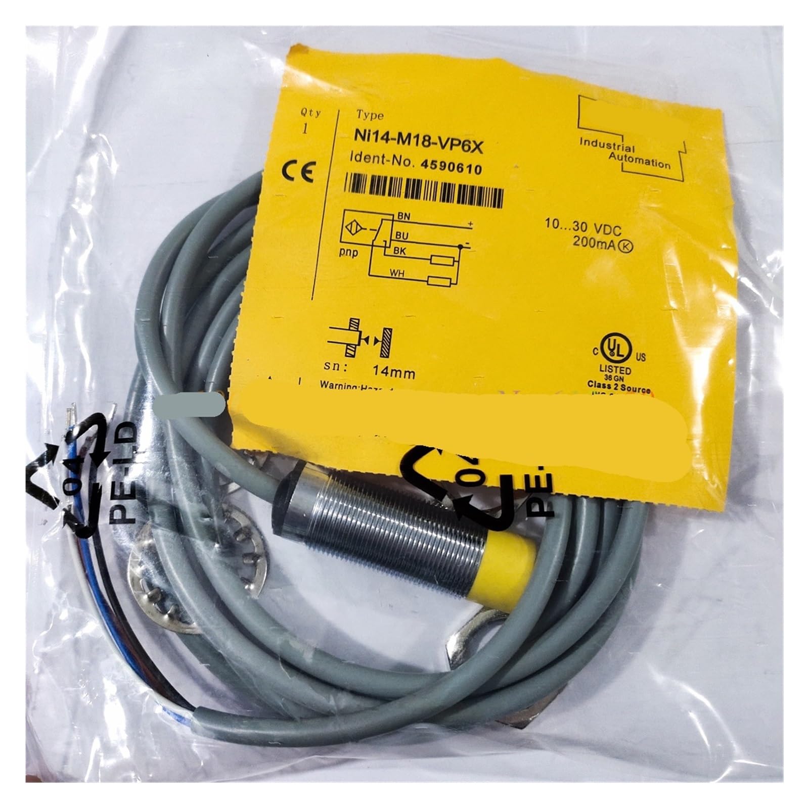 JHPWKRMU NI14-M18-VN6X NI14-M18-VP6X -H1141 Proximity Switch Sensor(NI14-M18-VN6X-H1141)