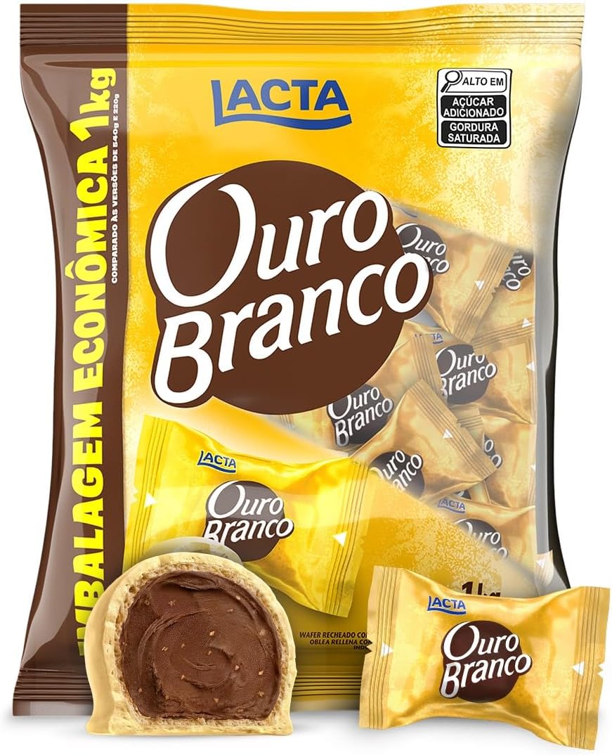 Ouro Branco Bombon 1 kg. (2.2 lbs) - 1 Pack