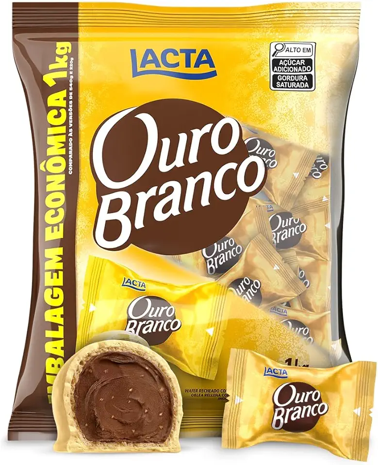 Chocolate Ouro Branco Pacote 1Kg