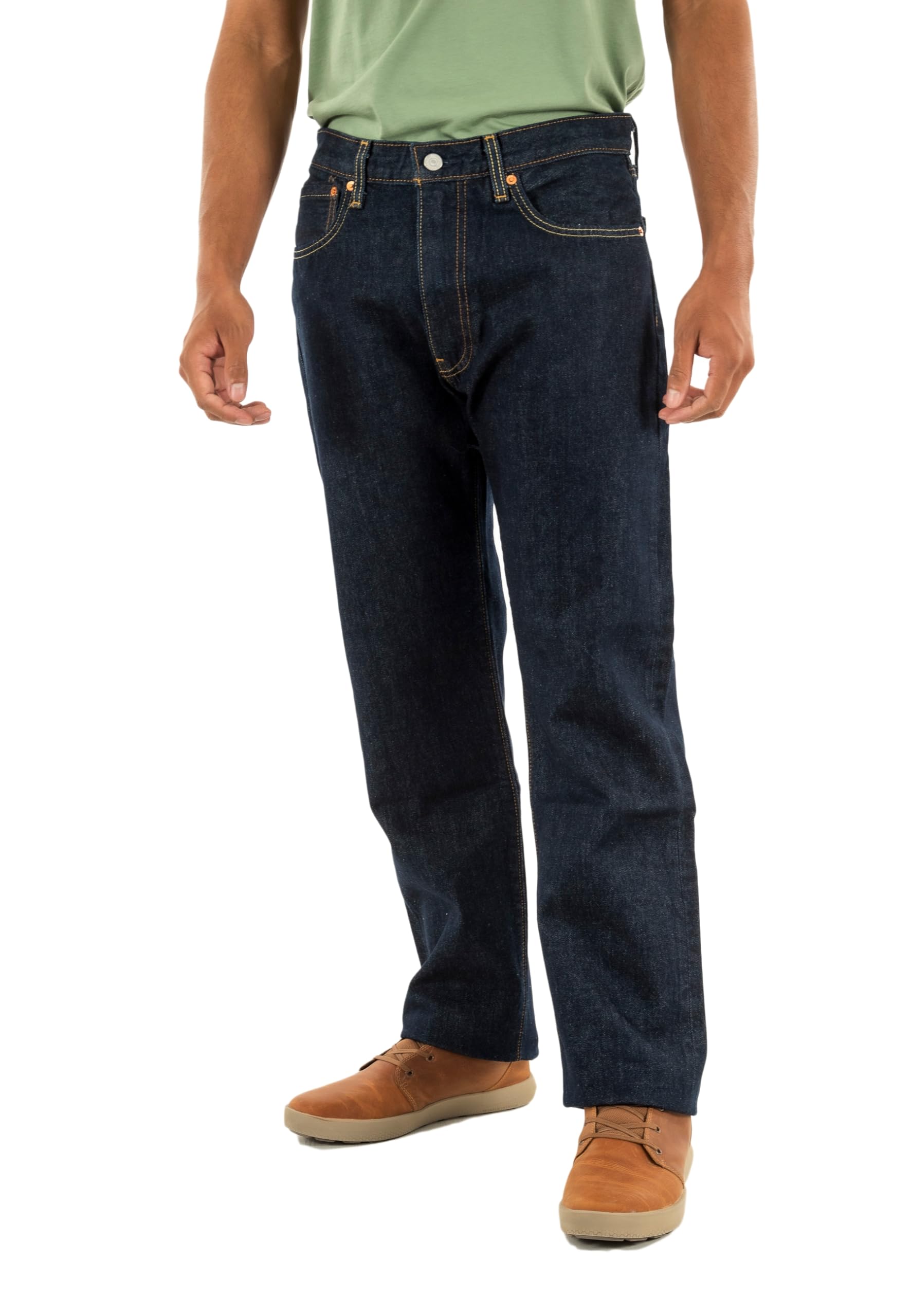 LEVI'S 5-Pocket-Jeans 555 RELAXED STRAIGHT, Herren, Gr. 32, Länge 30, blau