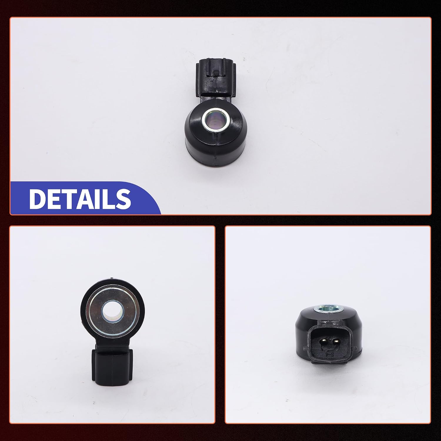 Hisport SU4769 2PCS Knock Sensor Engine Detonation Compatible with Mercury Villager 1999-2002, Nissan Frontier 1999, 2000, 2001, 2002, 2003, 2004 Pathfinder 2000 Quest 1999-2002 Xterra 2000-2004