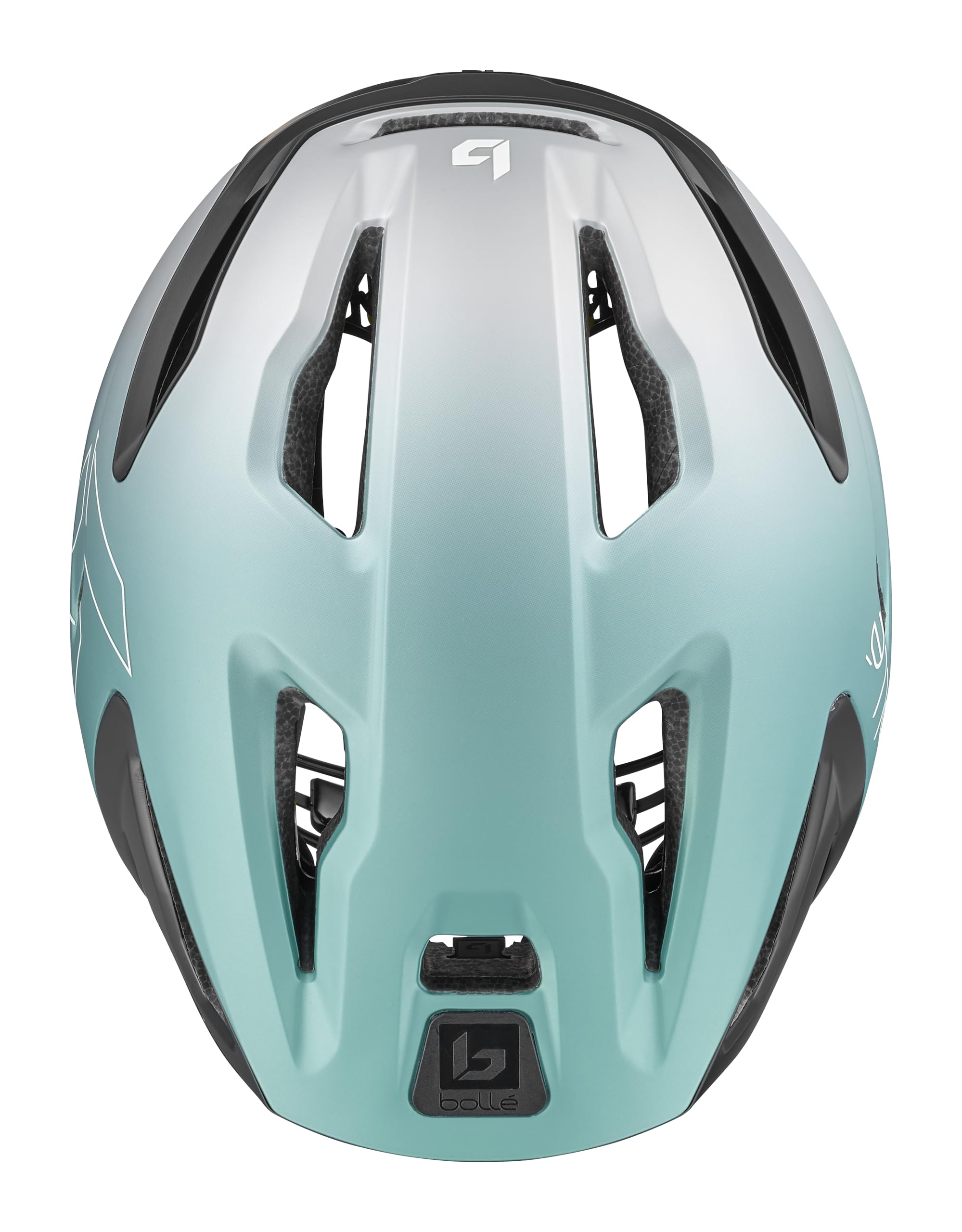 bollé 32244 Exo MIPS kask rowerowy szosowy, zielony i szary metaliczny - 59-62 cm (duży)