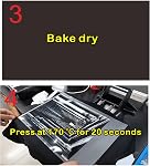 A3 L805 DTG Imprimeur, DTG Imprimante T-Shirt Machine avec mélange à l'encre blanche et nettoyage semi-automatique, Direct au vêtement pour T-shirts Chapeaux de pantalons Chaussures