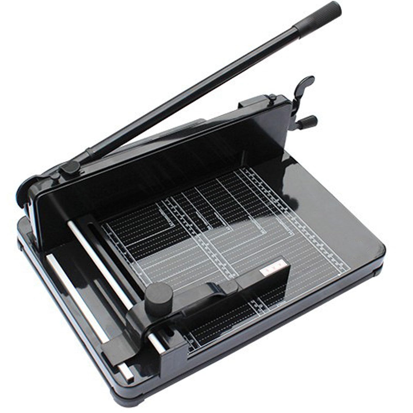 Taglierina con Lama da 315/440 mm, taglierina per Carta A4/A3 ad Alta Resistenza, Taglio Massimo della Carta: 400 Fogli,taglierina per cartoncino per Tagliare Carta a Risma/Foto A4