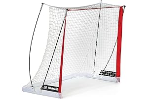 Franklin Sports NHL Street Hockey Goal: Fiberglass, Portable, & Lightweight