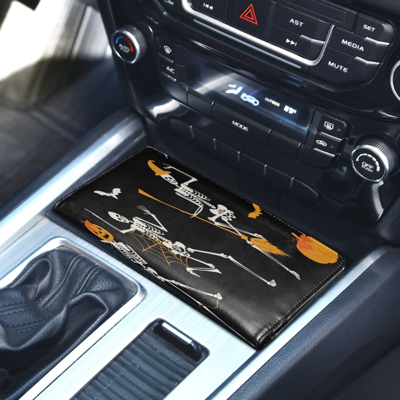 Car Registration & Insurance Card Holder - PU Leather Glove Box Organizer Case For Documents License - View #8