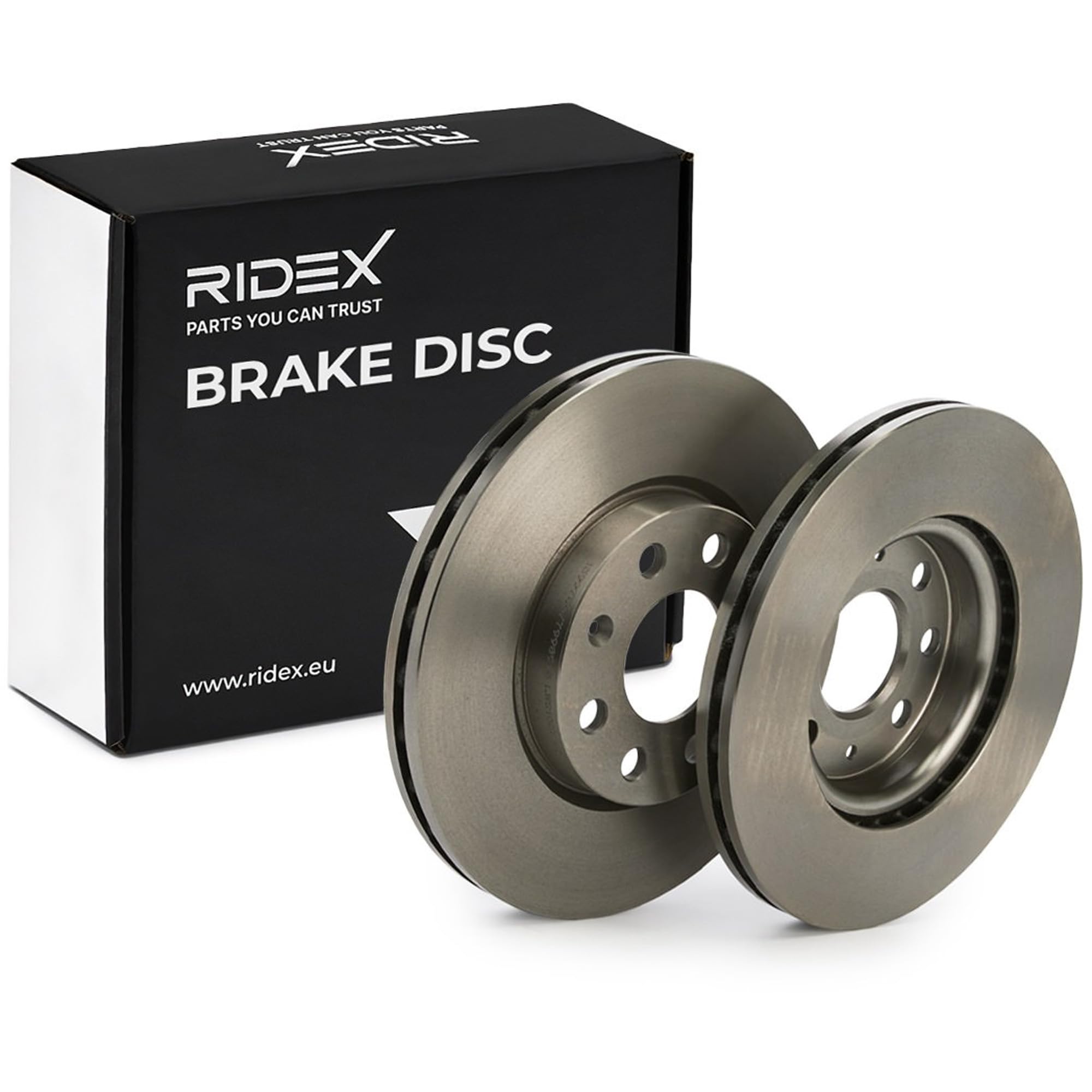 RIDEX 82B0017 2x Disco de freno Delantero sin tornillos Compatible con OPEL Corsa D Hatchback S07