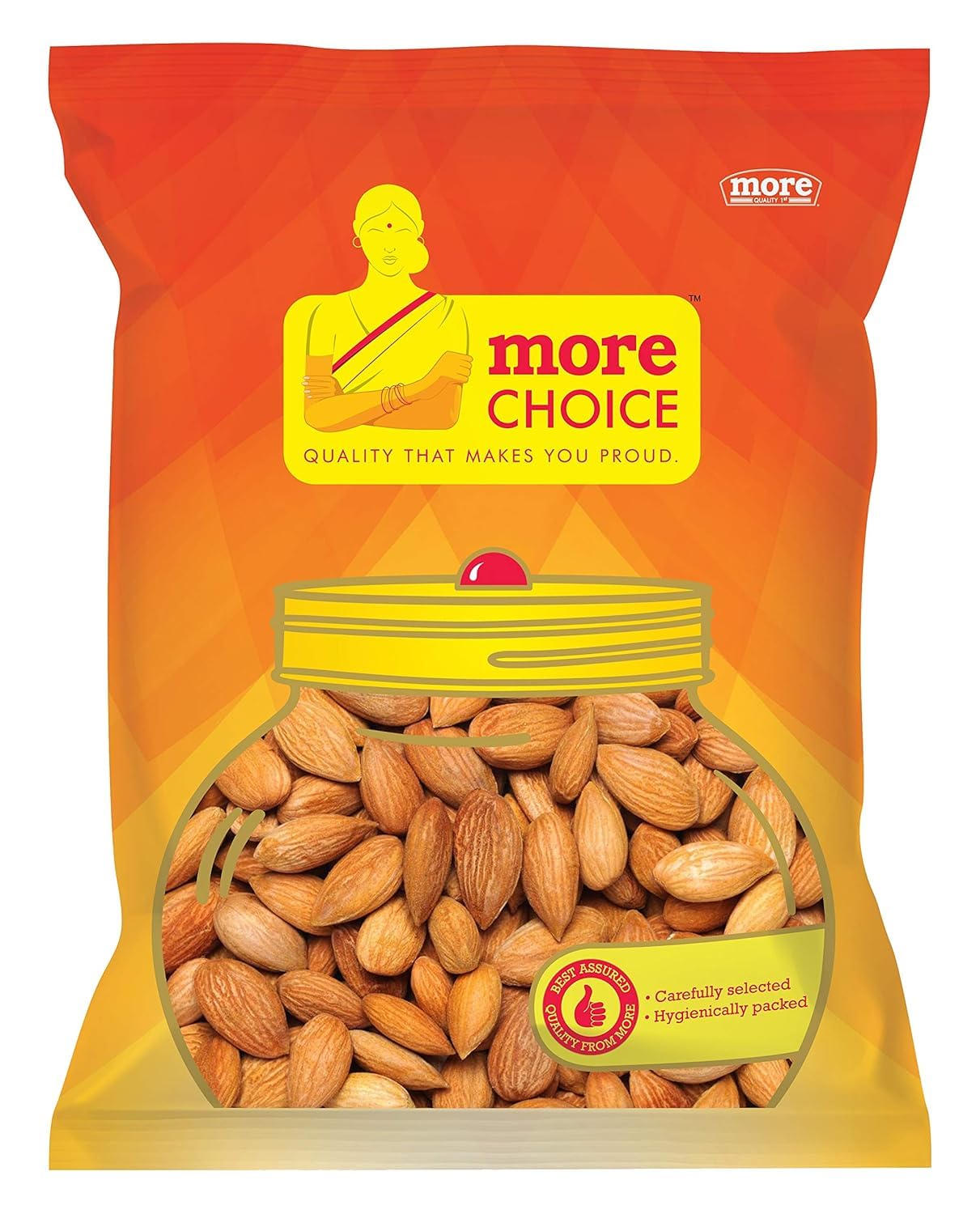 More Dry Fruits - Superior Almond, 500g Pouch (B076HQ2QDC) Amazon Price History, Amazon Price Tracker
