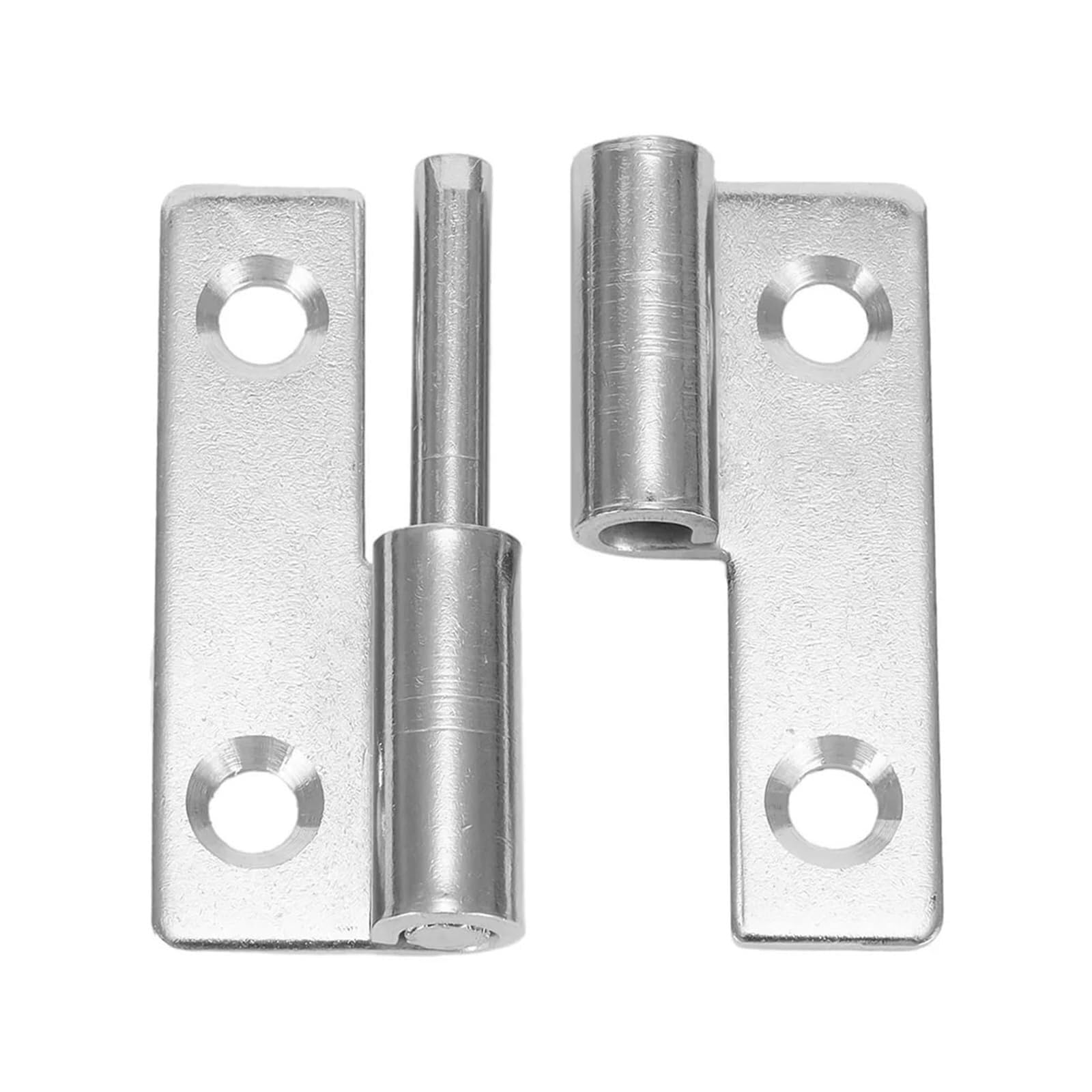 Door Hinges 5Pcs Detachable Hinge Slip Joint Flag Lift Off 40 * 30 1.5mm Demountable Door Stainless Steel Removable(40X30X1.5 Right)
